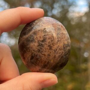 Rainbow Moonstone Palm Stone